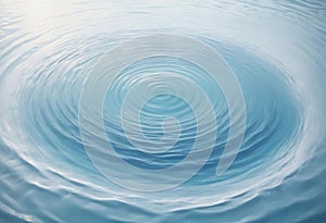 A newage white background with blue waves