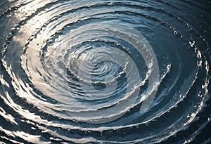 A newage white background with blue waves