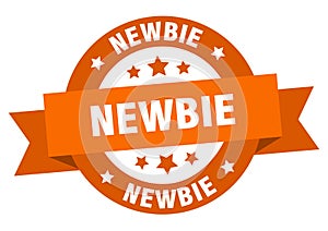 newbie ribbon sign