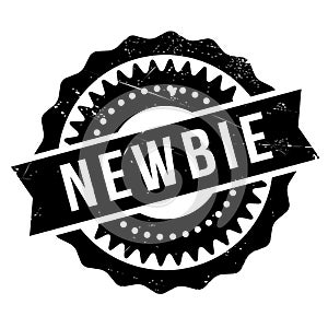 Newbie stamp rubber grunge