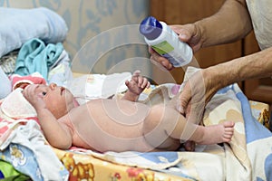 Newborn baby photo