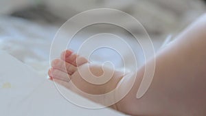 Newborn Baby Foot, Close Up