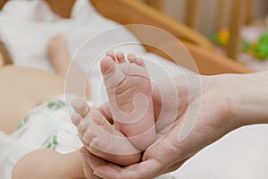 Newborn Baby toes and feet