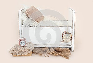 Newborn photoshoot furniture