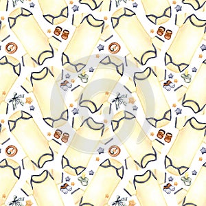 newborn seamless pattern