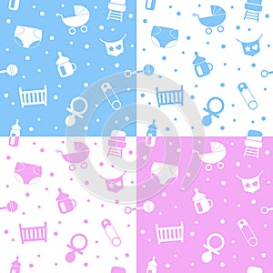 Newborn Seamless Patterns