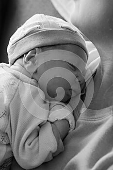 Newborn sleeping