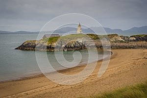 Newborough Warren is an extensive sand dune system and includes the most southerly part of Anglesey