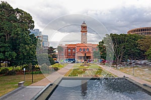 Newcastle Australia City Hall and Civic Park