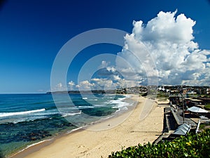 Newcastle coastal beach photo