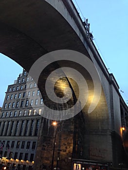 Newcastle High level Railway Bridge