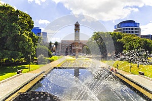 Newcastle town hall square drops