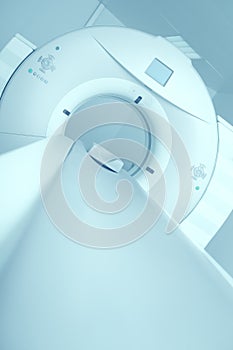 Newest CT, MRI scanner in a modern hospital