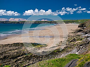 Newgale Beach in Pembrokeshire