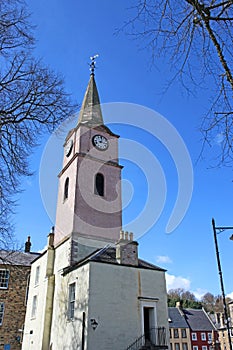 Newgate Clock Tower in Jedburgh, Scotland