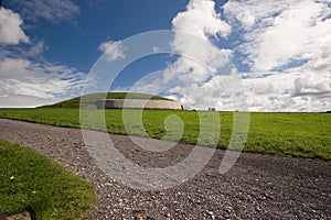 Newgrange monument. photo