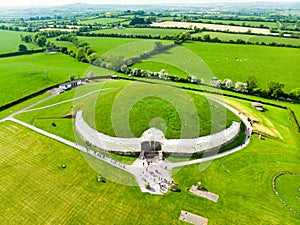 Newgrange, a prehistoric monument built during the Neolithic period, located in County Meath, Ireland. UNESCO World Heritage Site photo