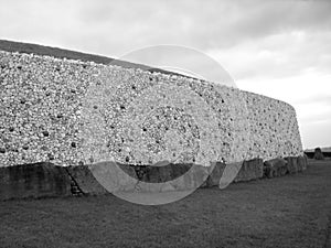 Newgrange prehistoric monument in County Meath Ireland