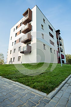 Newly built block of flat