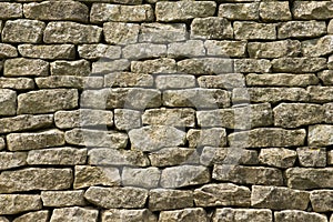 Cotswold drystone wall