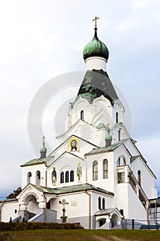 Nově postavený pravoslavný kostel, Medzilaborce, Slovensko