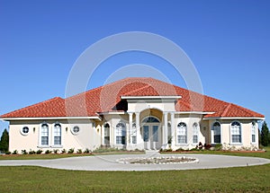 Newly constructed home photo