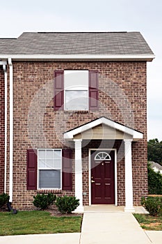 Newly constructed townhome photo