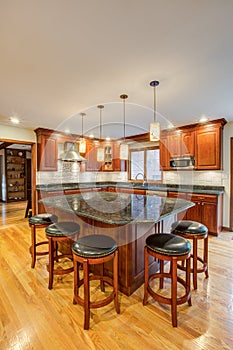 Newly finished kitchen