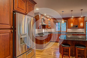 Newly finished kitchen