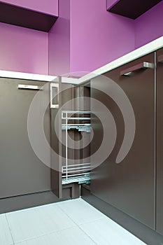 Newly fitted modern kitchen