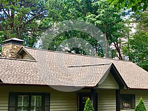 Newly installed Roof on House