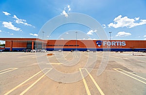 The newly opened Fortis market in Coronel Oviedo where Paraguayans can shop cheaply