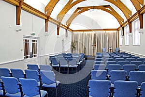 Newly refurbished auditorium photo