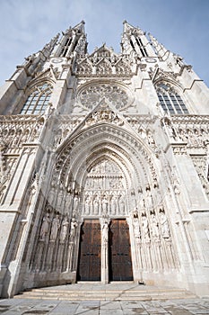 Newly renovated neo-Gothic Votive Church in Vienna, Austria