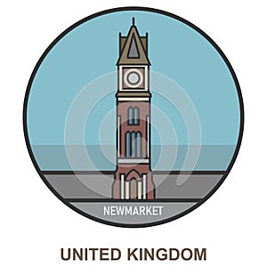 Newmarket. Cities and towns in United Kingdom