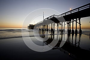 Newport Beach pier photo