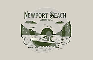 Newport Beach Vintage Landscape Design