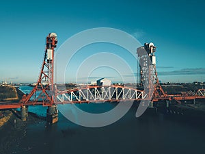 The Newport Bridge at Middlesbrough photo