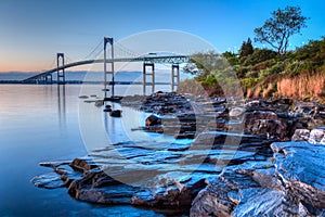 Newport Bridge Sunrise