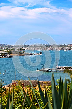 Newport Harbor, California photo