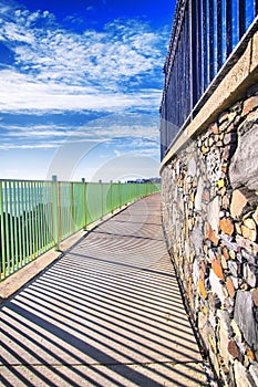 Newport Rhode Island Atlantic Ocean cliffwalk