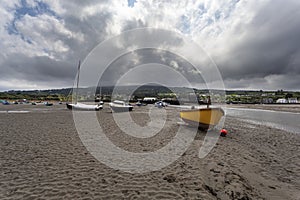 Newport sands and Mynydd Carningli