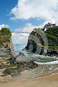 Newquay beach, Cornwall, England