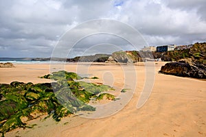 Newquay beach Cornwall uk towan one of several beaches