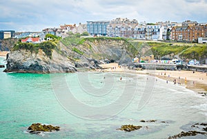 Newquay in Cornwall, England