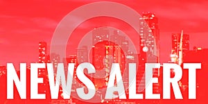 News Alert Abstract Background Header