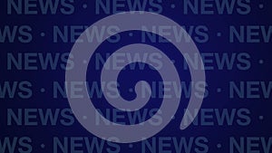 News Background Blue Loop