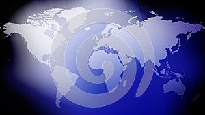 News background with global map for international technology news, breaking news, and worldwide news media network, perfect