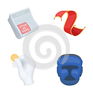 News, finance and other web icon in cartoon style.home, sport icons in set collection.