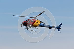 News helicopter